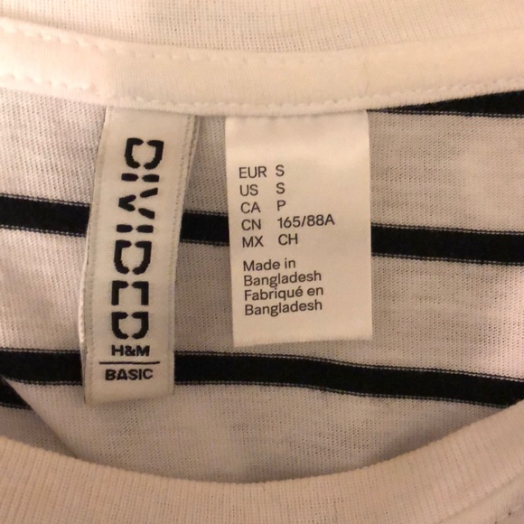 STRIPED T SHIRT DRESS - Picture 3 of 3